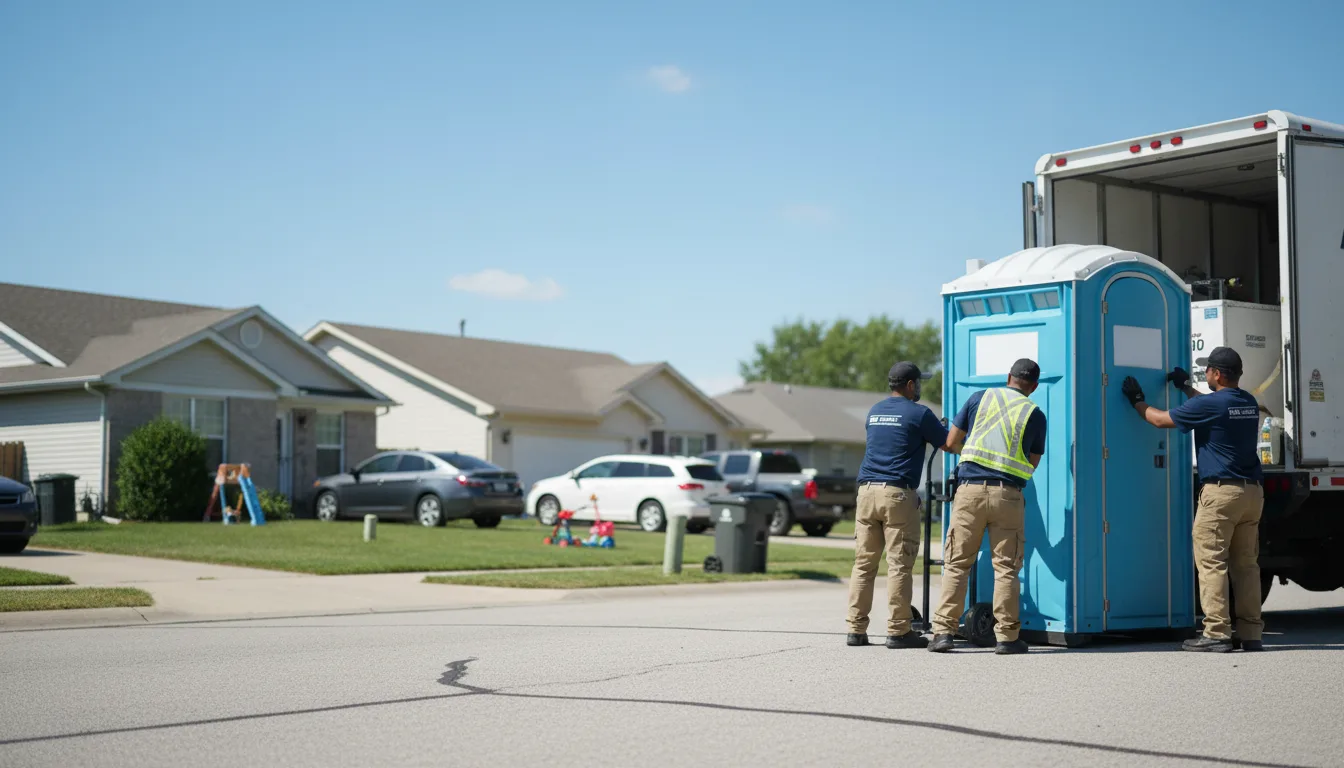 Standard Porta Potty Rentals in Vernon, IL near me